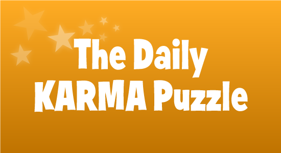 Daily Karma Puzzle